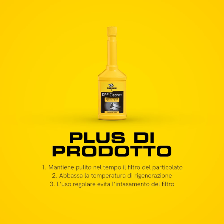 Bardahl DPF Cleaner 250 ml pulitore filtro antiparticolato