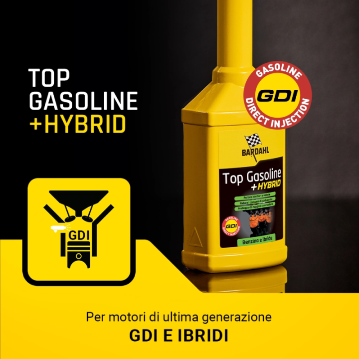 Bardahl Top Gasoline + Hybrid 250 ml additivo benzina GDI