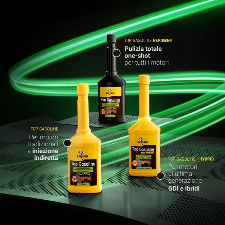 Bardahl Top Gasoline + Hybrid 250 ml additivo benzina GDI