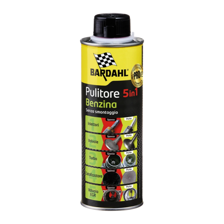 Bardahl Pulitore 5 in 1 Benzina additivo pulizia impianto