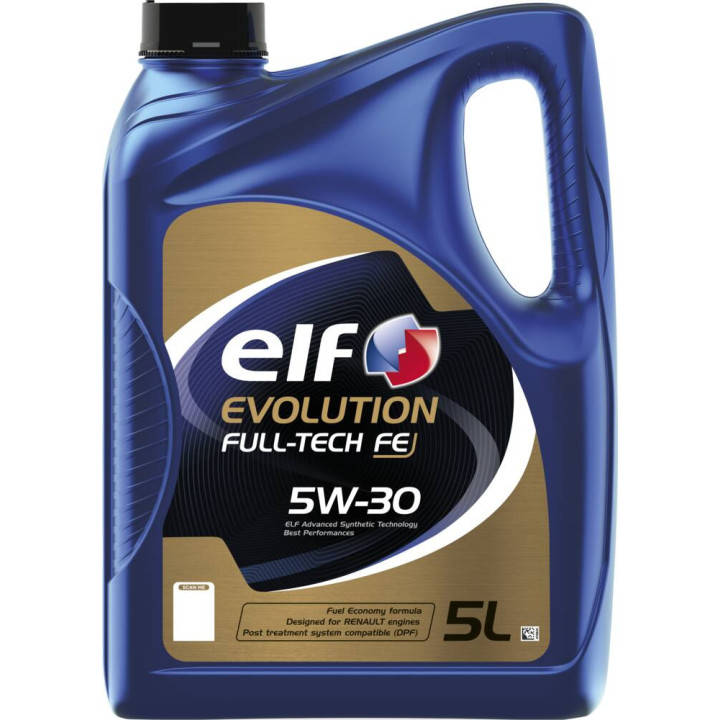 Elf EVOLUTION FULL-TECH FE 5W-30 5 L olio motore