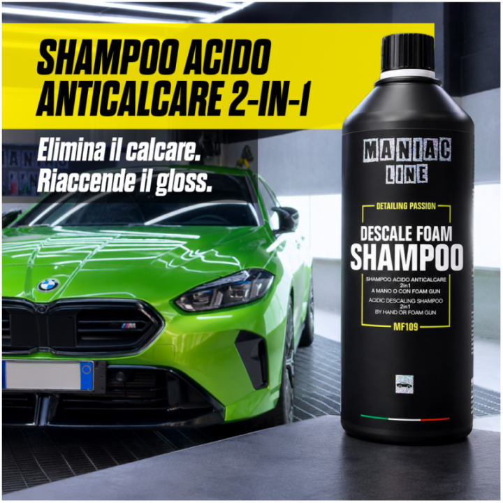 Mafra Descale Foam Shampoo 1 L shampoo anticalcare