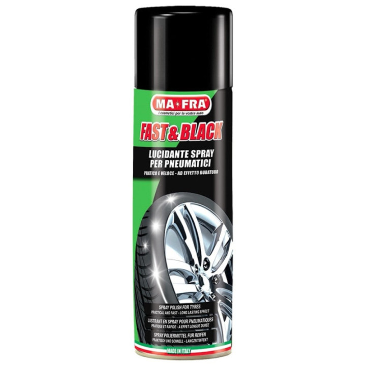 Mafra Fast & Black rinnova nero gomme spray 500 ml