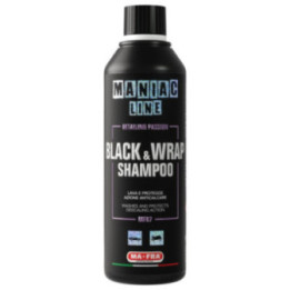 Mafra Black & Wrap Shampoo per auto nere opache e wrap Maniac Line