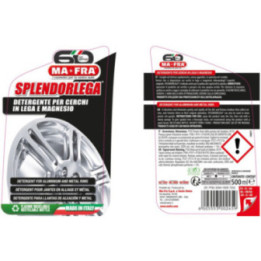 Mafra Splendorlega pulitore cerchi in lega 500 ml