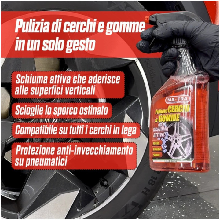 Mafra Pulitore cerchi e gomme 2 in 1 500 ml