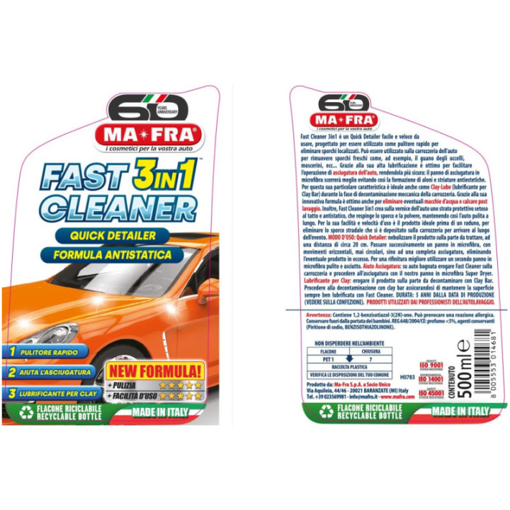 Mafra Fast Cleaner 3 in 1 quick detailer 500 ml