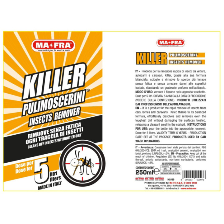 Mafra Killer Pulimoscerini concentrato 250 ml
