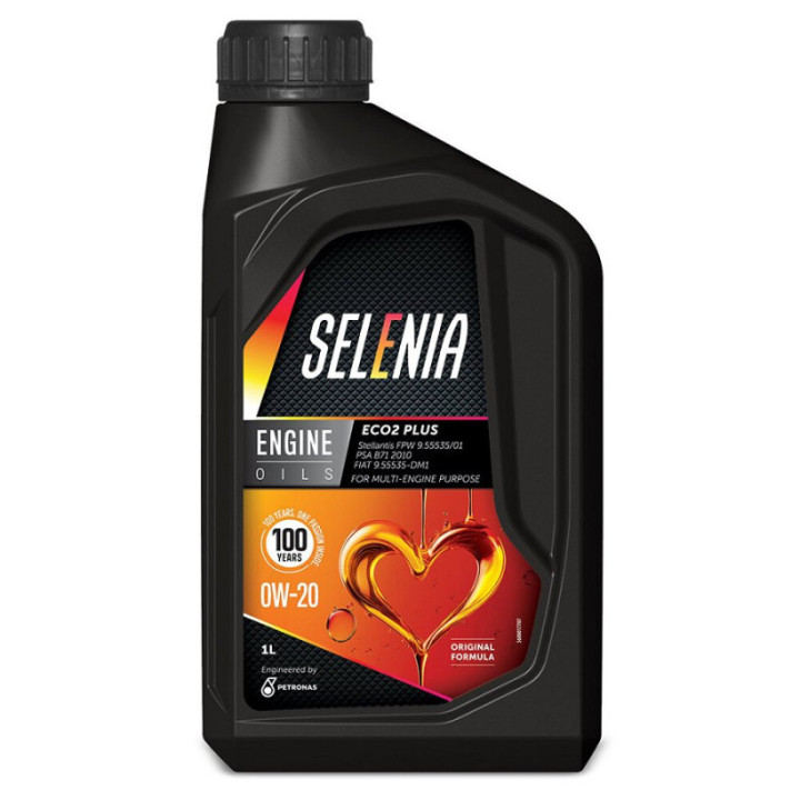 Selenia ECO2 Plus 0W-20 1 litro olio motore Stellantis