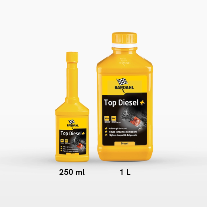 Bardahl Top Diesel+ 250 ml additivo pulizia iniettori diesel